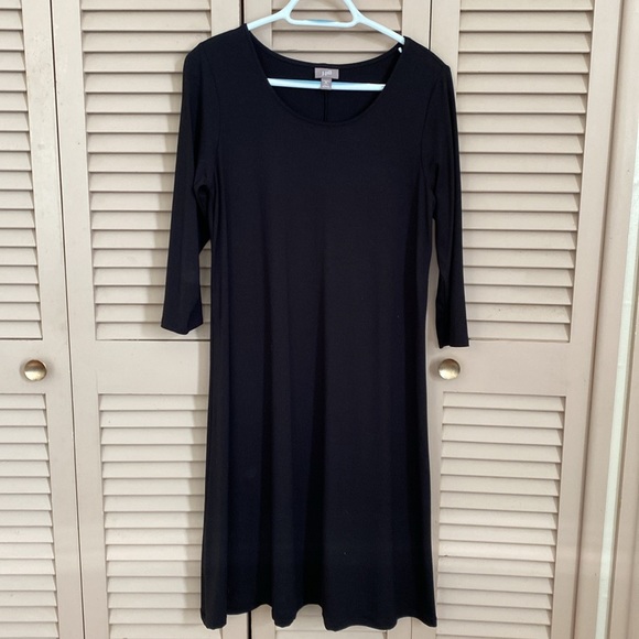 3 J Jill dresses….worn once, 2 black, turtle neck Navy, - Picture 4 of 7